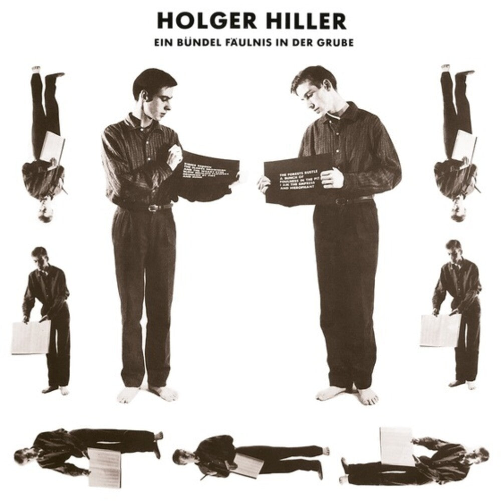 the album cover for Holger Hiller - Ein Bundel Faulnis In Der Grube