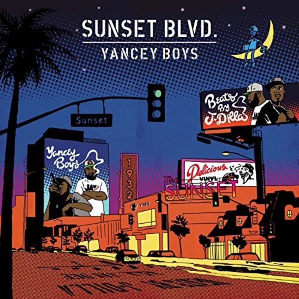 the album cover for Yancey Boys - Sunset Blvd