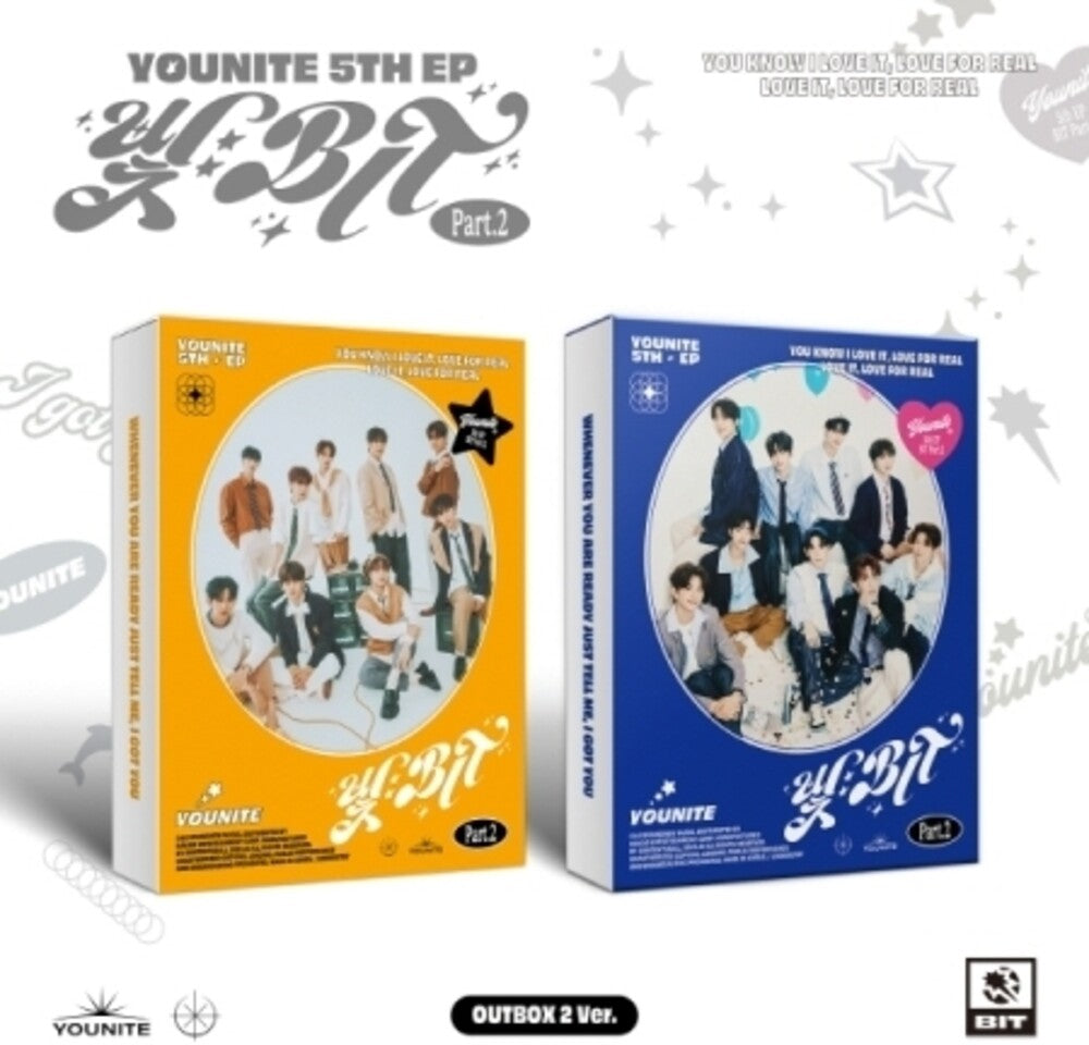 the album cover for Younite - Bit Part.2 - Random Cover (Stic) (Pcrd) (Phob)
