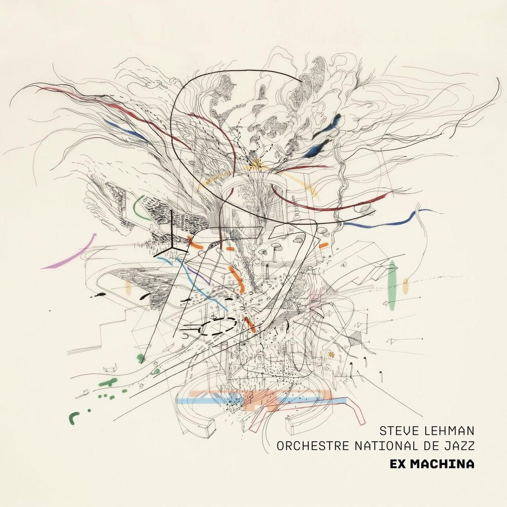 the album cover for Steve Lehman / Orchestre - Ex-Machina (Hol)