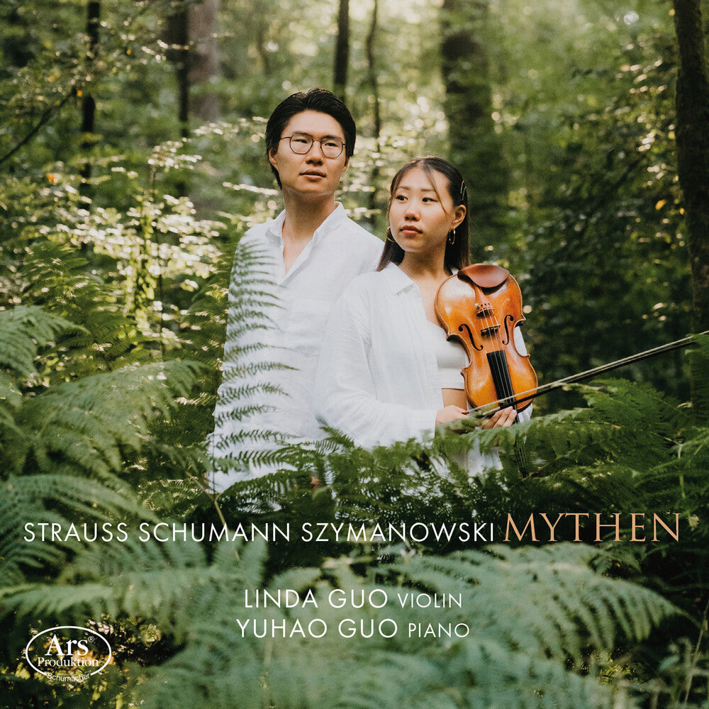 the album cover for Schumann / Strauss / Szymanowski / Guo - Mythen