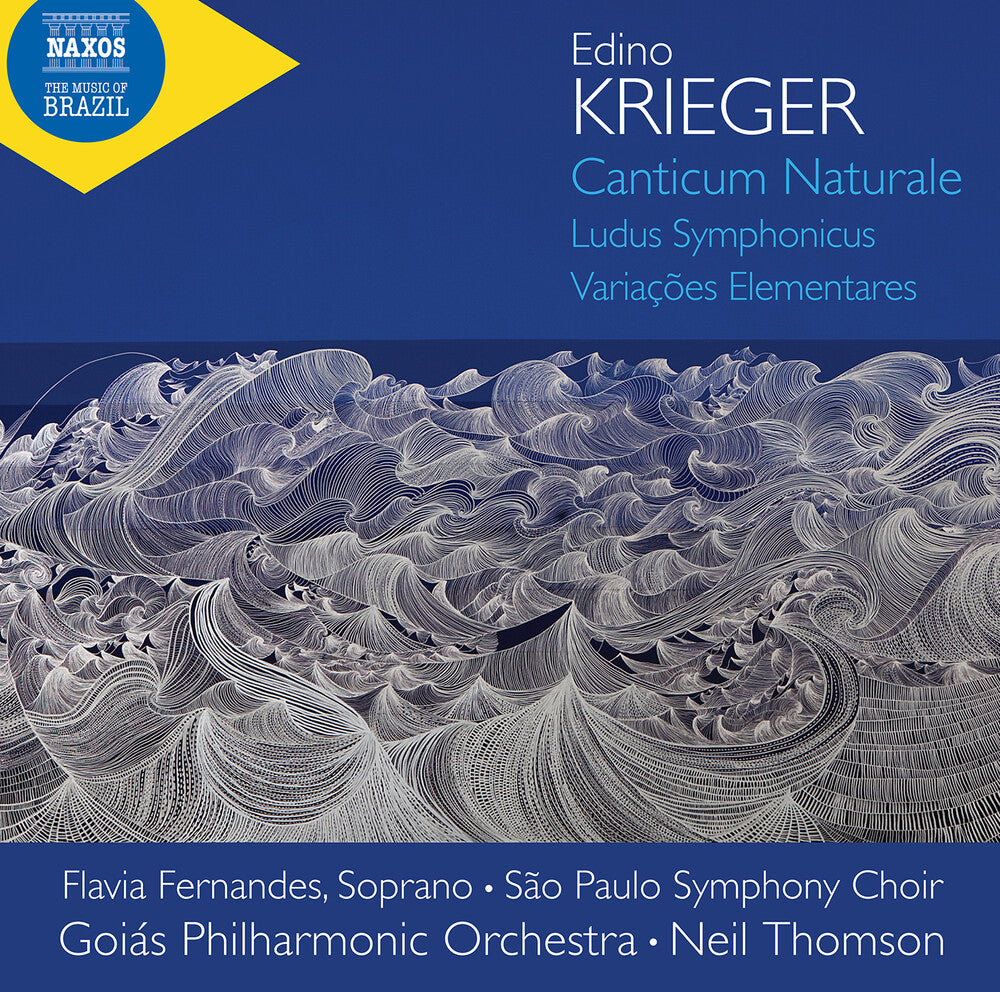 the album cover for Krieger / Fernandes / Sao Paulo Symphony Orch Choi - Fanfarra E Sequencias Variacoes Elementares Ludus