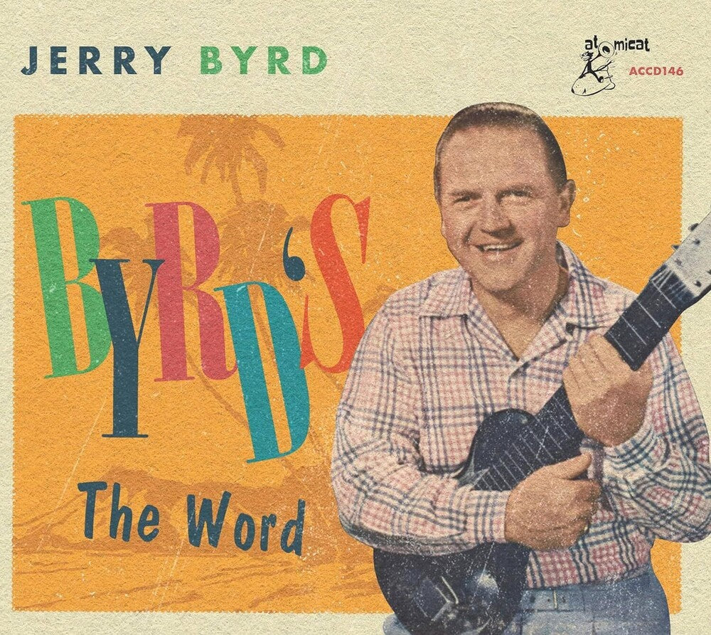 the album cover for Jerry Byrd - Byrd's The Word