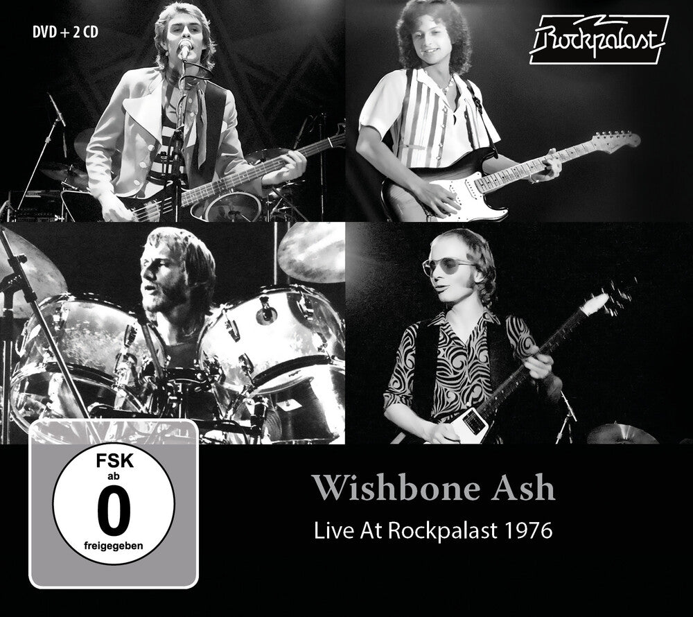 the album cover for Wishbone Ash - Live At Rockpalast 1976 (W/Dvd)