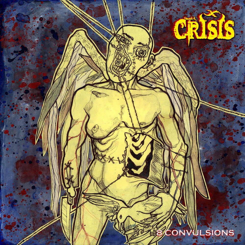 the album cover for Crisis - 8 Convulsions (Uk)