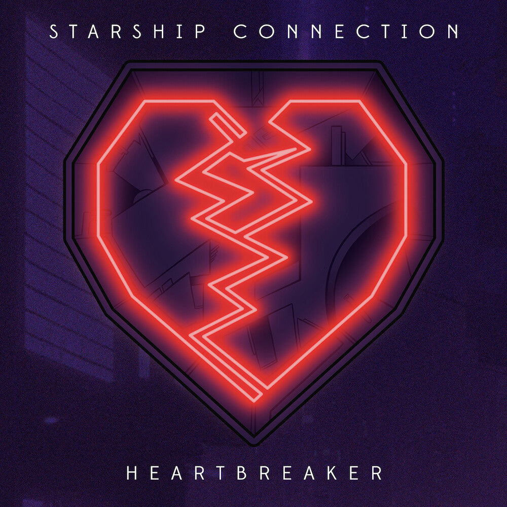 the album cover for Starship Connection - Heartbreaker B/W Do It 4 U