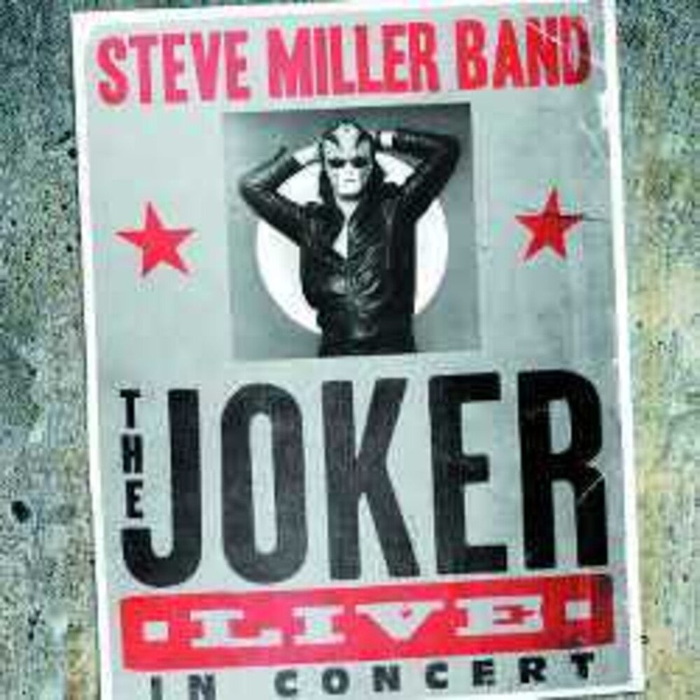 the album cover for Steve Miller - The Joker Live In Concert
