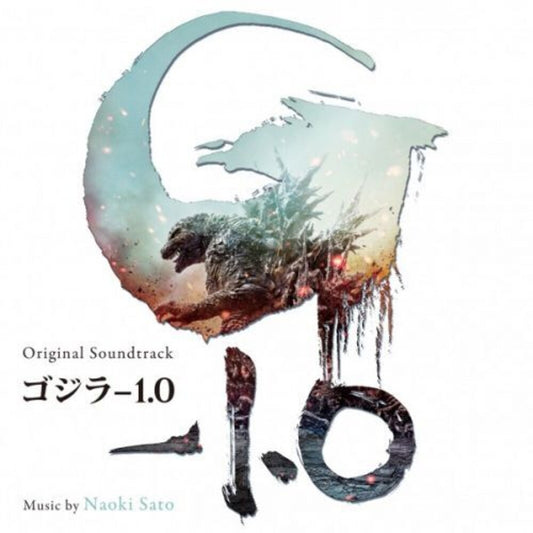the album cover for Naoki Sato  (Ita) - Godzilla 1.0 - O.S.T. (Ita)