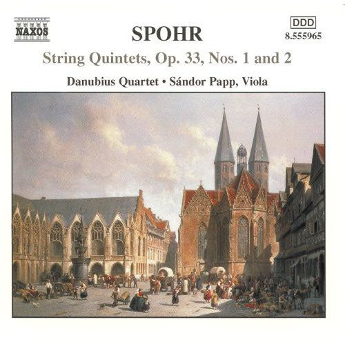 the album cover for Sandor Papp - Complete String Quintets 1