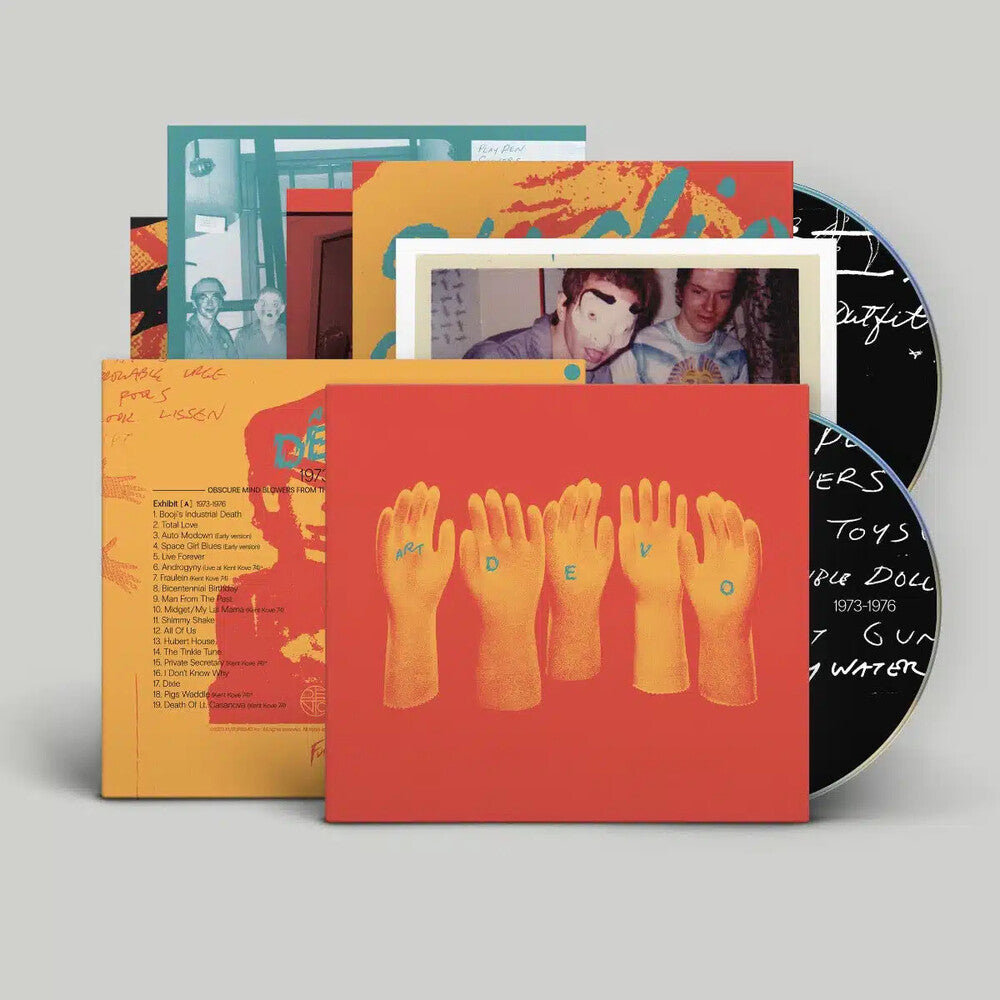 the album cover for Devo - Art Devo (Uk)