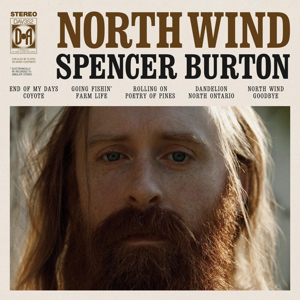 the album cover for Spencer Burton - North Wind