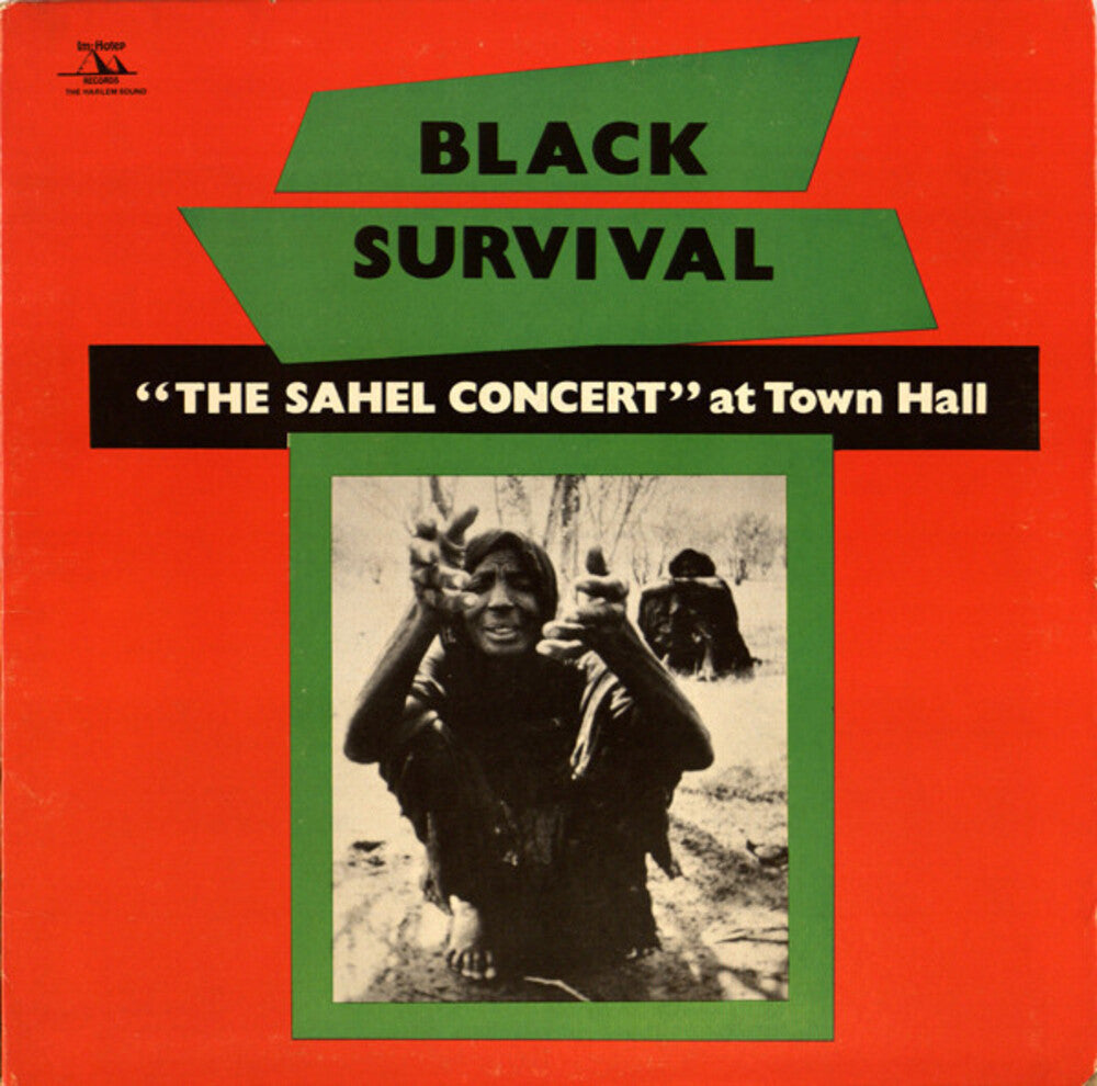 the album cover for Roy Brooks & The Artistic Truth - Black Survival: The Sahel Concert At Town Hall