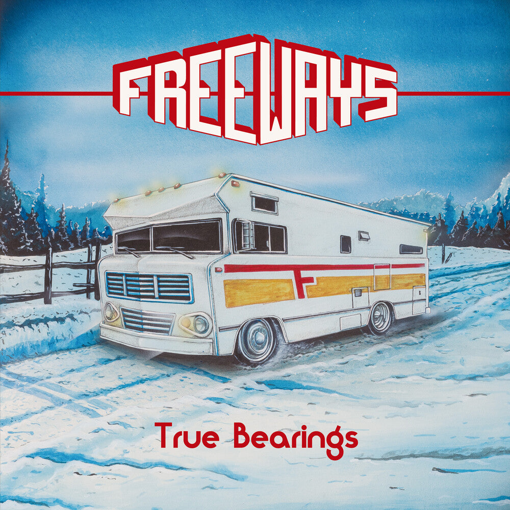 the album cover for Freeways - True Bearings