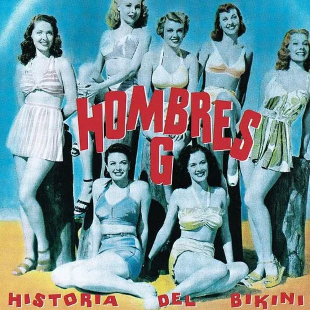 the album cover for Hombres G - Historia Del Bikini (Hol)