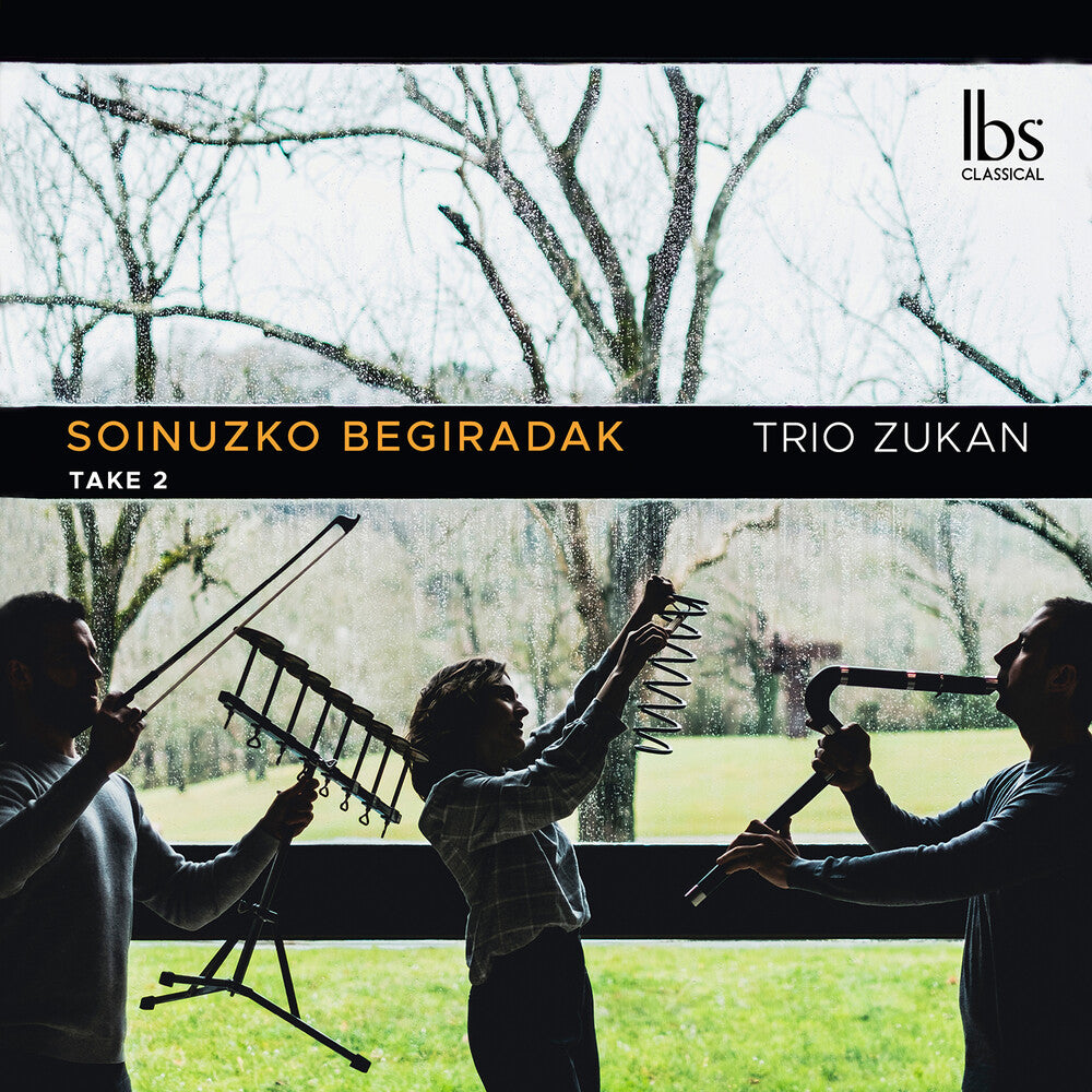 the album cover for Dominguez / Rodriguez / Catediano - Soinuzko Begiradak - Take 2