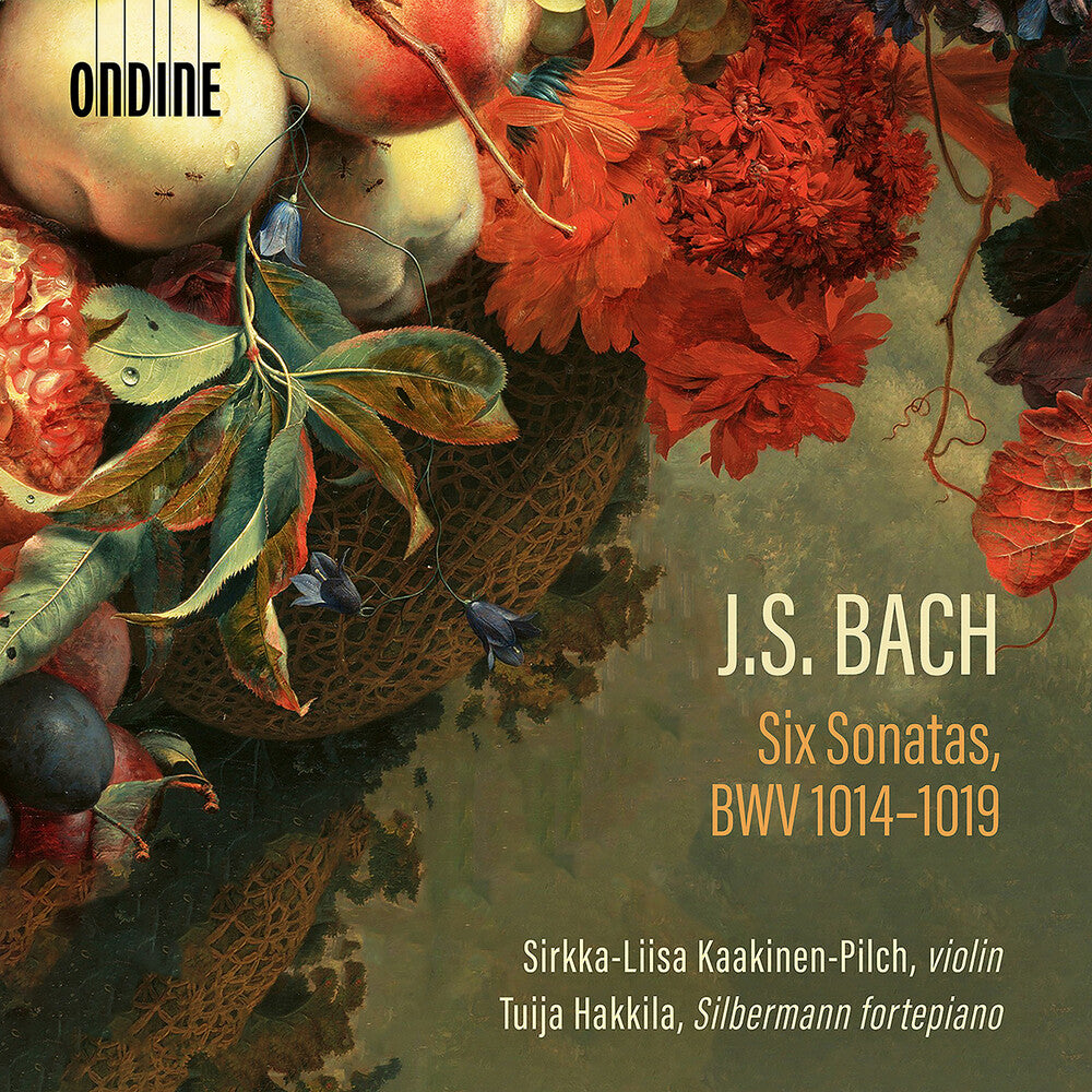 the album cover for J Bach .S. / Hakkila / Kaakinen-Pilch - Six Sonatas Bwv 1014 1019