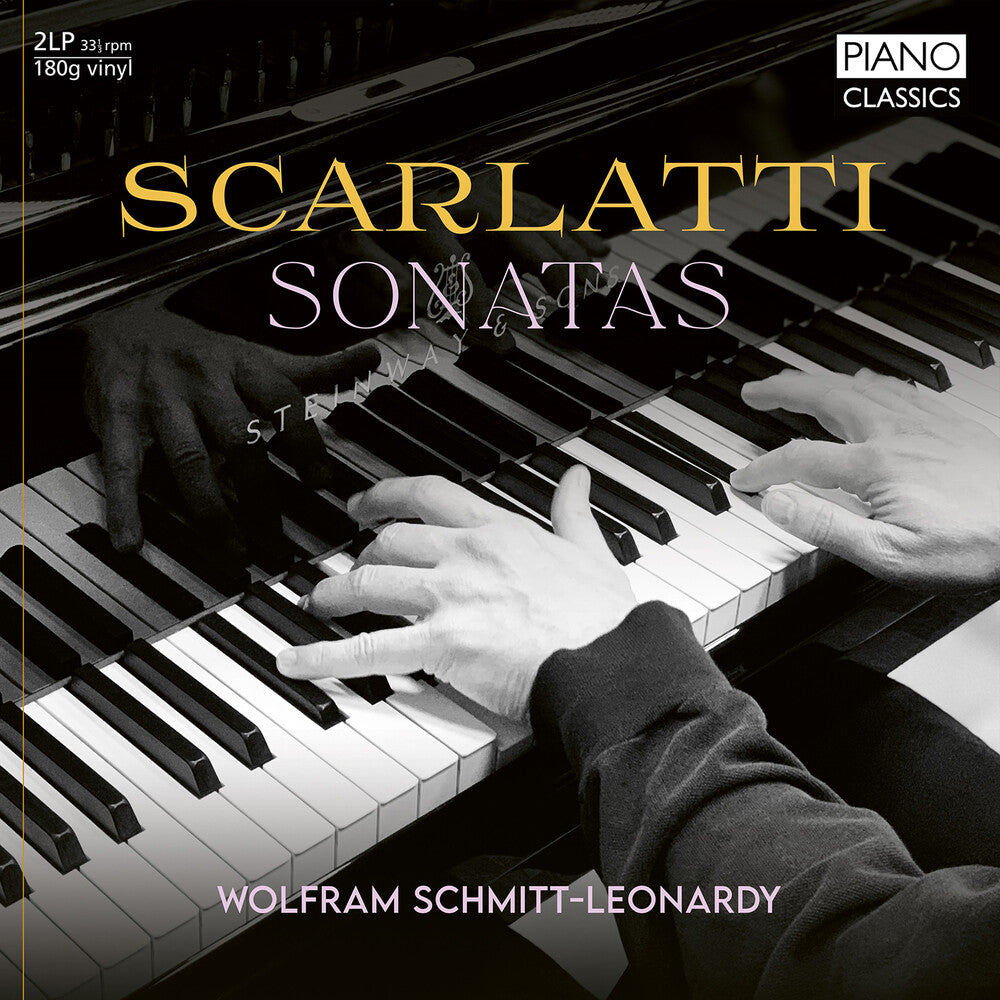 the album cover for Scarlatti / Schmitt-Leonardy - Sonatas