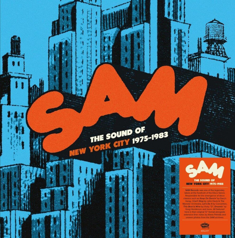 the album cover for Sam Records: Sound Of Nyc 1975-83 / Various - Sam Records: Sound Of Nyc 1975-83 / Various (Uk)