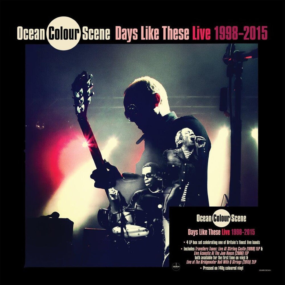 the album cover for Ocean Colour Scene - Days Like These: Live 1998-2015 (Box) (Uk)
