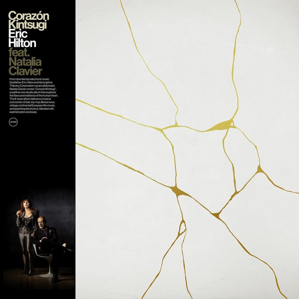 the album cover for Eric Hilton - Corazon Kintsugi
