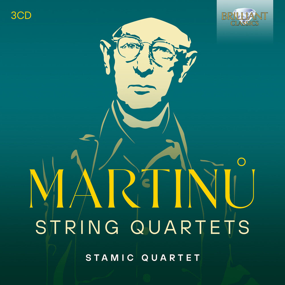 the album cover for Martinu / Stamic Quartet - String Quartets
