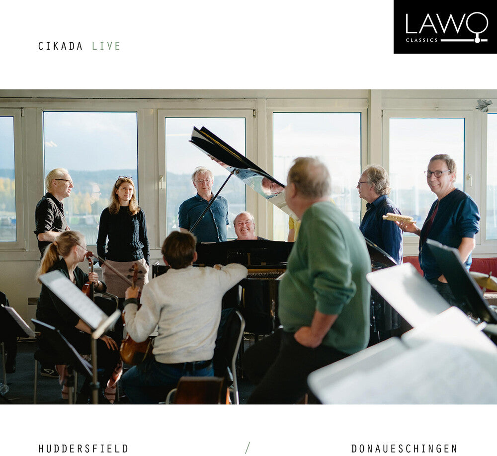 the album cover for Barrett / Lang / Cikada - Cikada Live - Huddersfield / Donaueschingen
