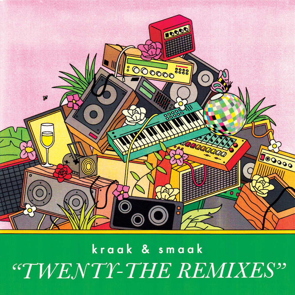 the album cover for Kraak & Smaak - Twenty - The Remixes