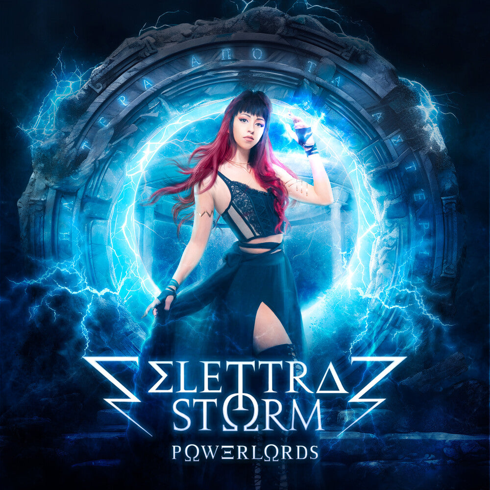 the album cover for Elettra Storm - Powerlords