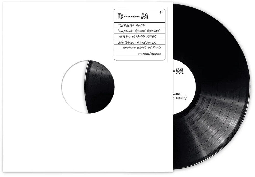 the album cover for Depeche Mode - Wagging Tongues Remixes (Can)