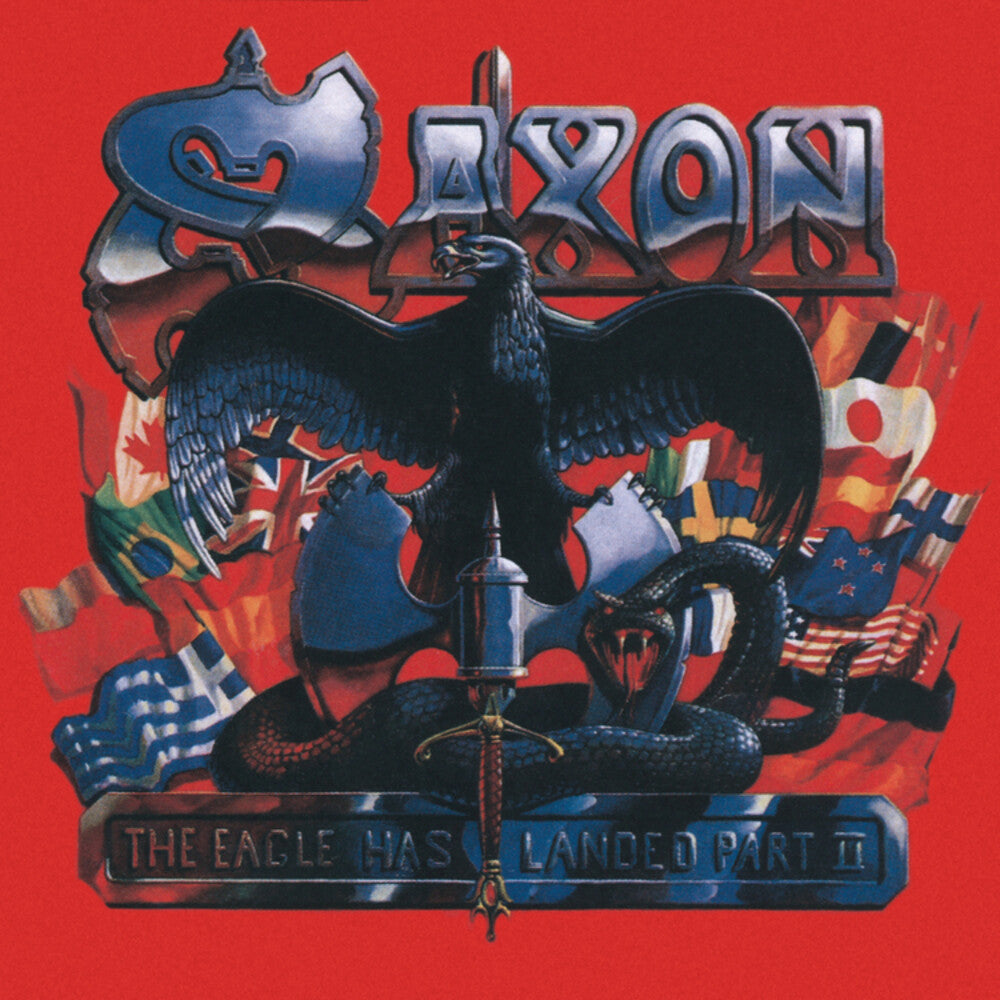 the album cover for Saxon - Eagle Has Landed Part 2