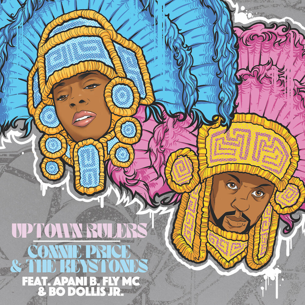 the album cover for Connie Price & The Keystones / Apani B. / Fly Mc - Uptown Rulers
