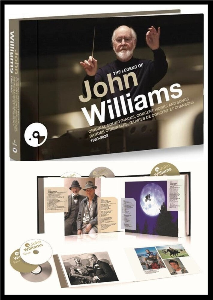 the album cover for John Williams (Box) (Hol) - Legend Of John Williams (Box) (Hol)