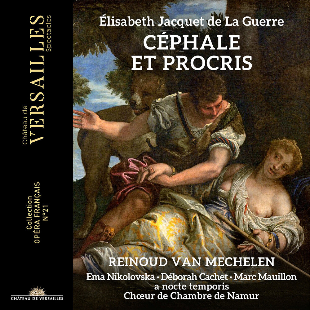 the album cover for La Guerre / Nikolovska / Cachet - Cephale Et Procris