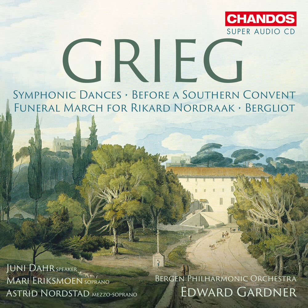 the album cover for Grieg / Bergen Philharmonic Orchestra - Symphonic Dances (Hybr)
