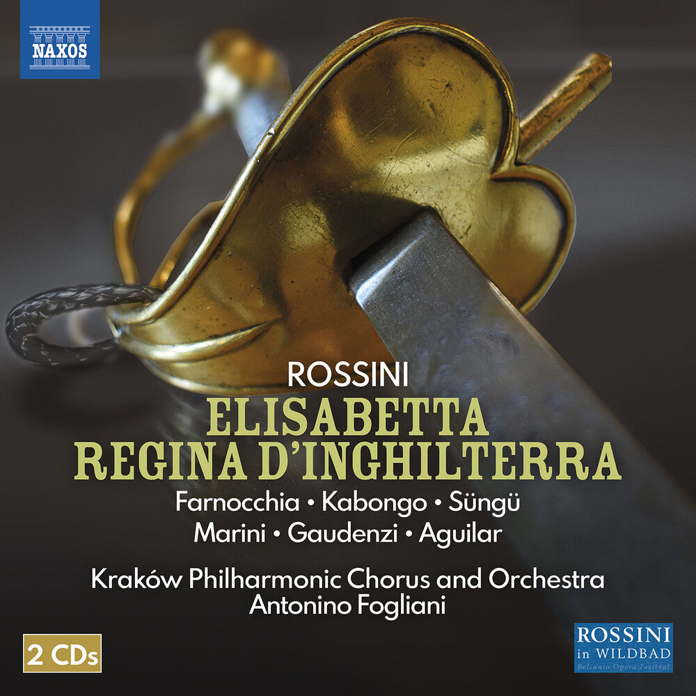 the album cover for Rossini / Farnocchia / Kabongo - Elisabetta Regina Dinghilterra