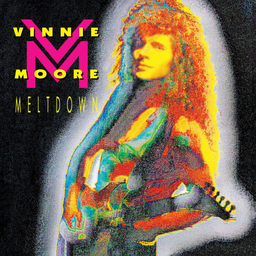 the album cover for Vinnie Moore - Meltdown (Hol)