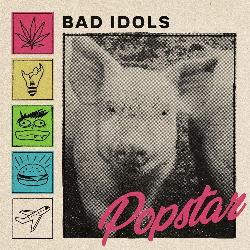 the album cover for Bad Idols - Popstar