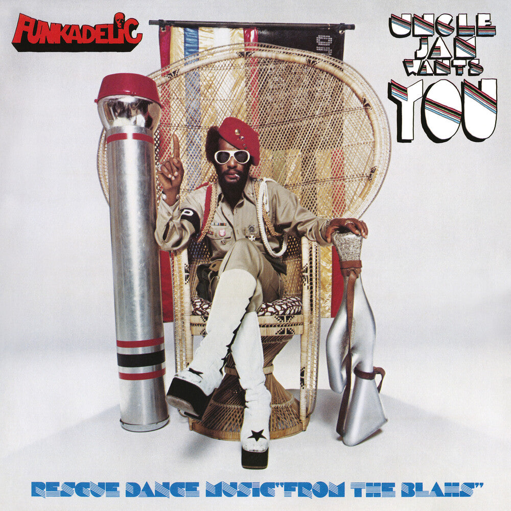 the album cover for Funkadelic - Uncle Jam Wants You