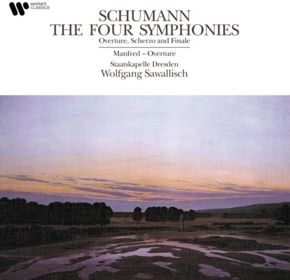 the album cover for Schumann / Sawallisch, Wolfgang - Schumann: The Four Symphonies