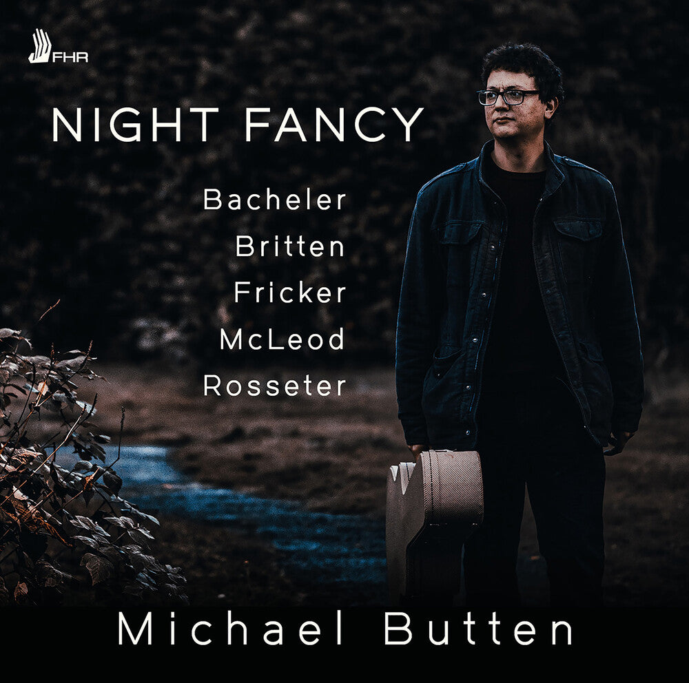 the album cover for Bacheler / Britten / Butten - Night Fancy