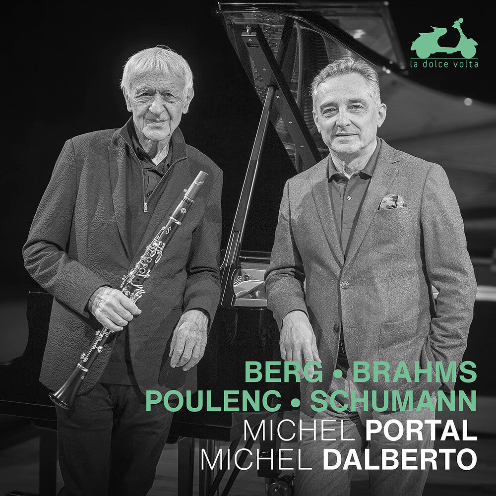 the album cover for Berg / Brahms / Dalberto - Sonates Pour Clarinette