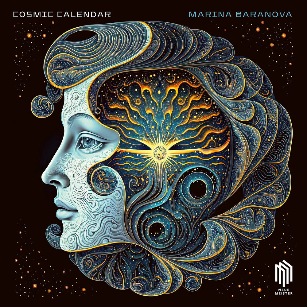 the album cover for Marina Baranova - Cosmic Calendar