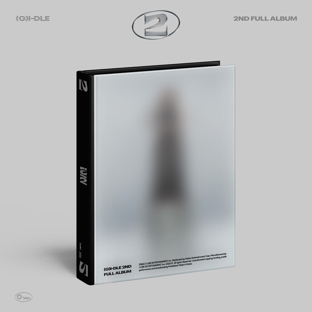 the album cover for i-dle - 2 (0 Ver.) (Post) (Stic) (Phob) (Phot)