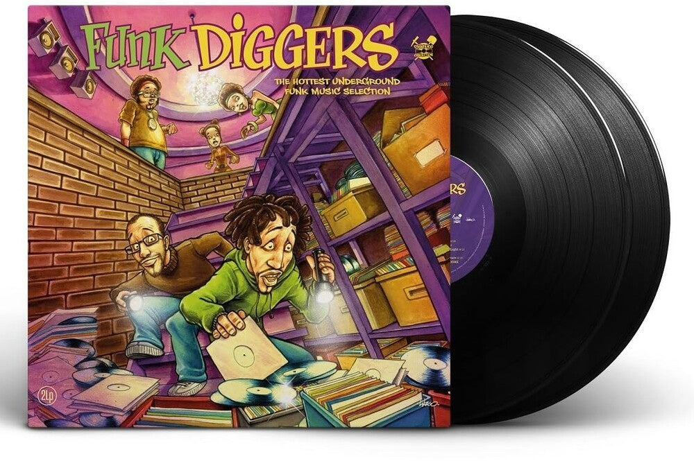 the album cover for Funk Diggers / Various - Funk Diggers / Various