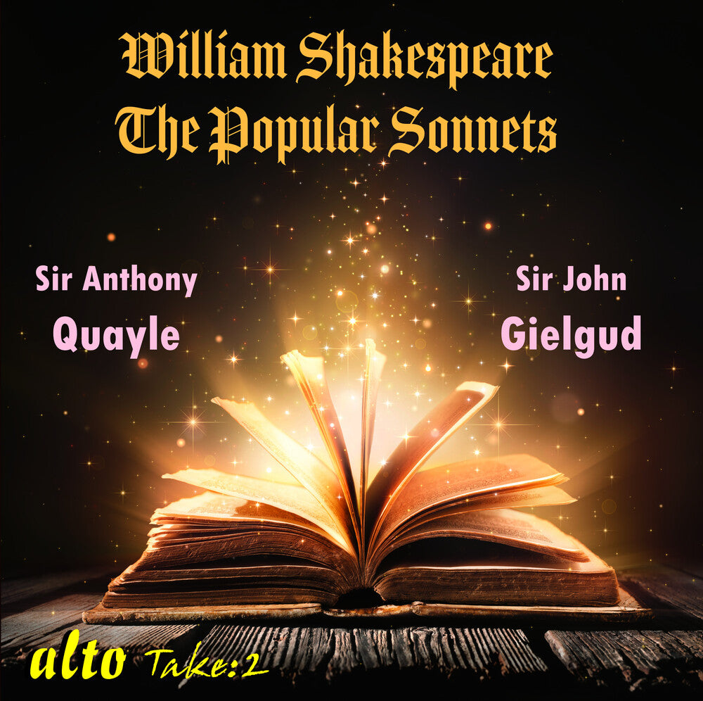 the album cover for Gielgud, John - Favourite Shakespeare Sonnets