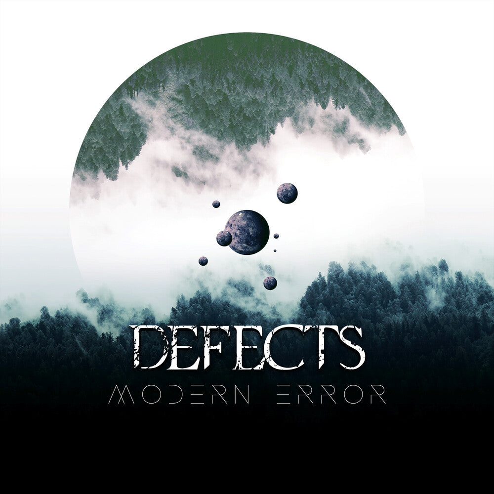 the album cover for Defects - Modern Error