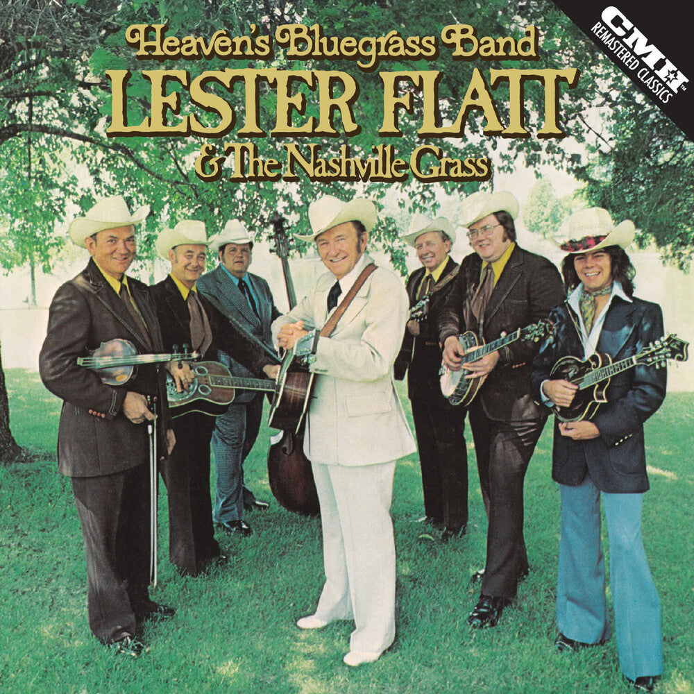 the album cover for Lester Flatt / Nashville Grass - Heaven's Bluegrass Band