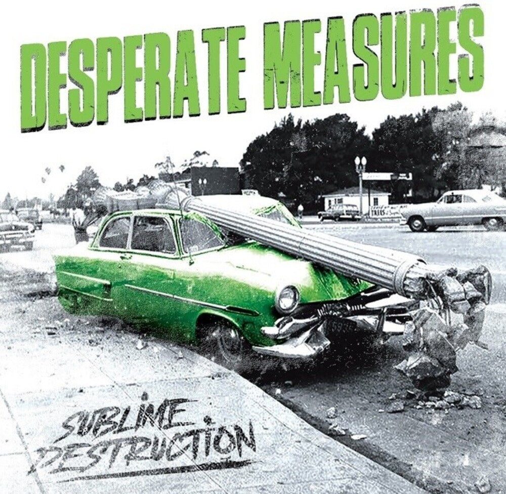 the album cover for Desperate Measures - Sublime Destruction (Uk)