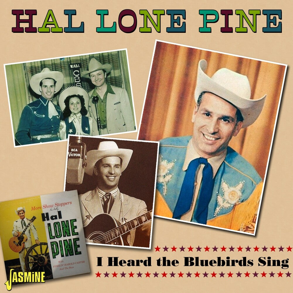 the album cover for Hal Pine Lone - I Heard The Bluebirds Sing