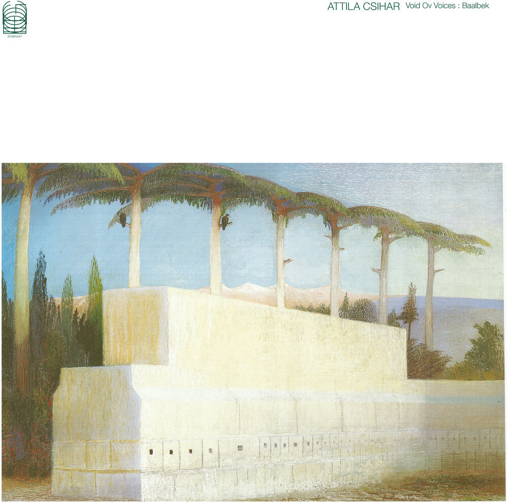 the album cover for Attila Csihar - Void Ov Voices : Baalbek